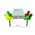2015 Colorful Dining Table and chair, School Dining Table and Chair, Dining Tables and Chairs for School